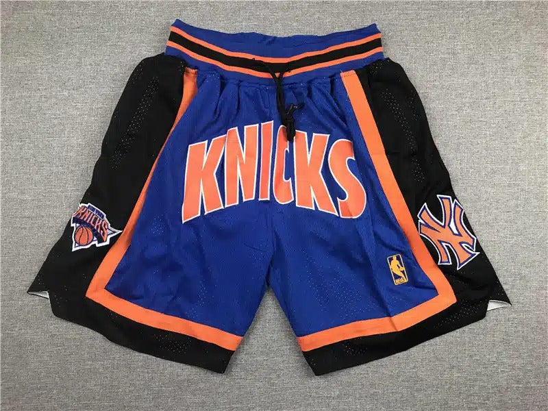 New York Knicks 96-97 Shorts Blue