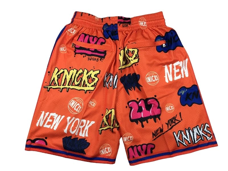 New York Knicks Slap Sticker Swingman Shorts