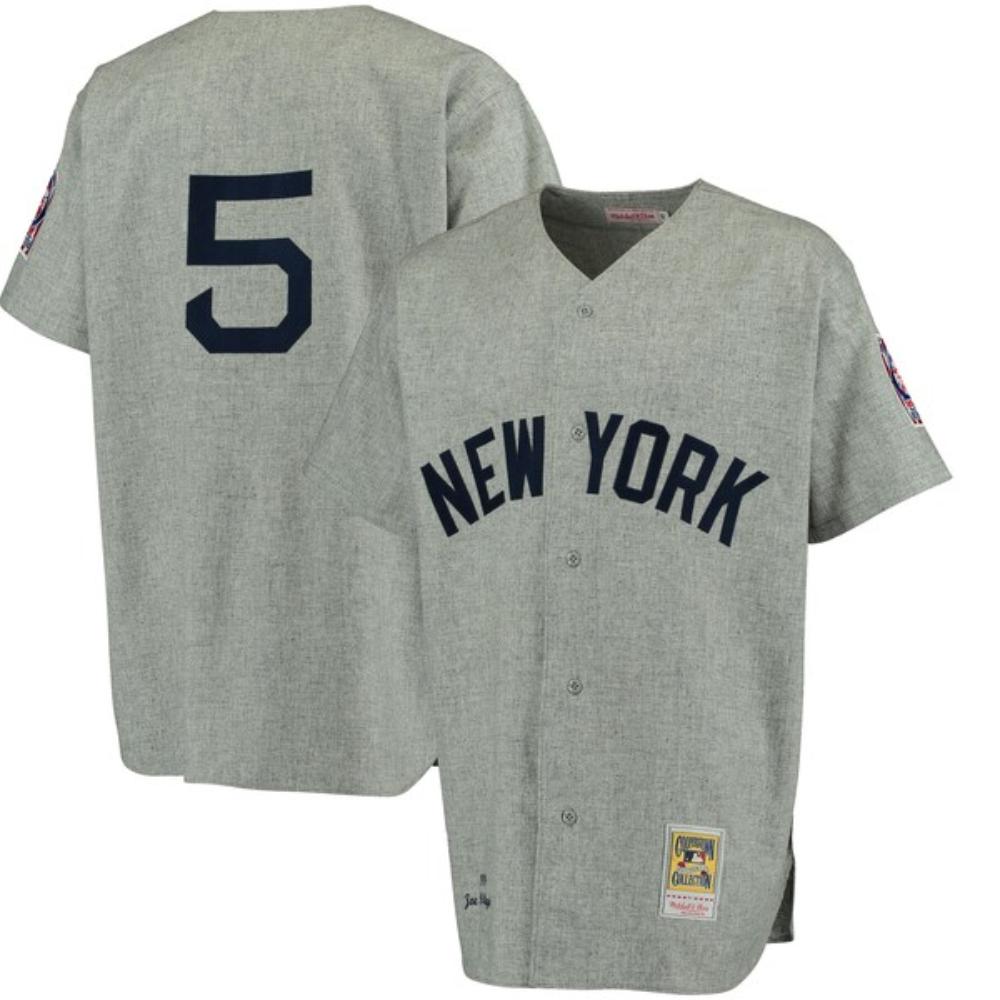 New York Yankees Joe DiMaggio Gray 1939 Throwback Jersey
