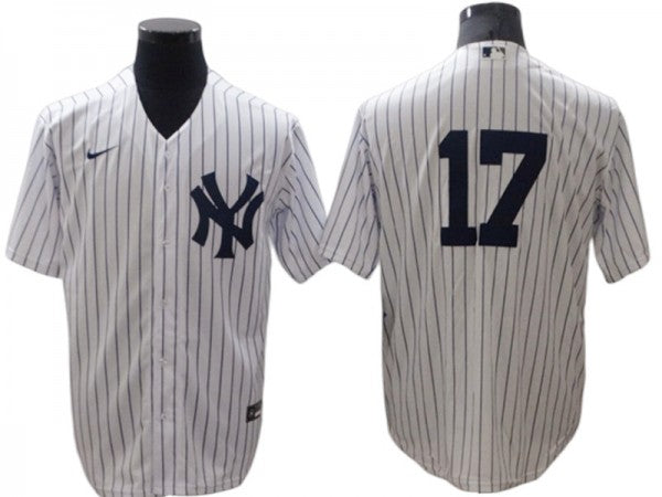 New York Yankees #17 Aaron Boone Home Limit Jersey - White