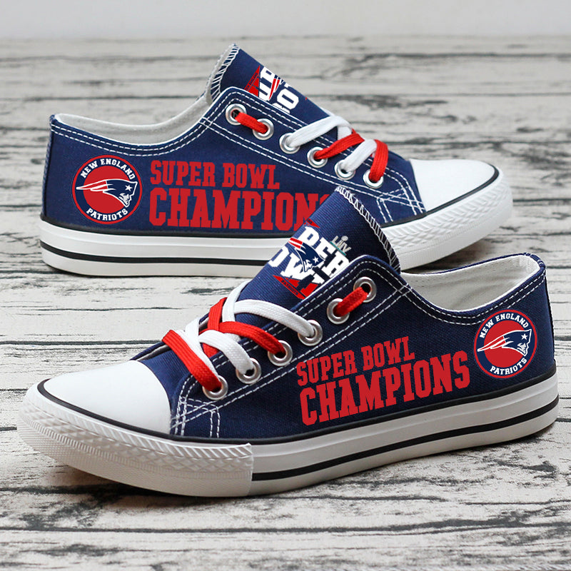 New England Patriots Sport Sneakers Shoes For Men Women Fans