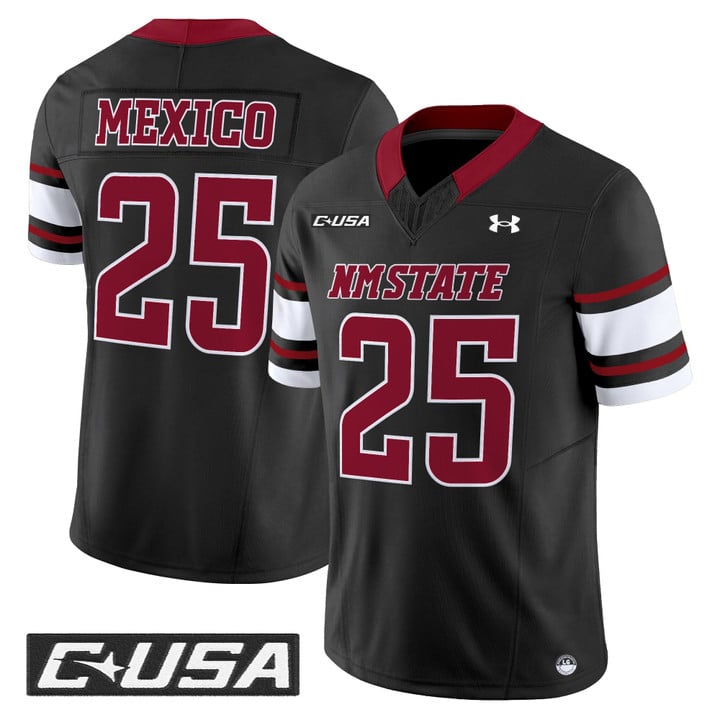 New Mexico Jersey #25 New Mexico State Aggies 2025 Vapor Stitched