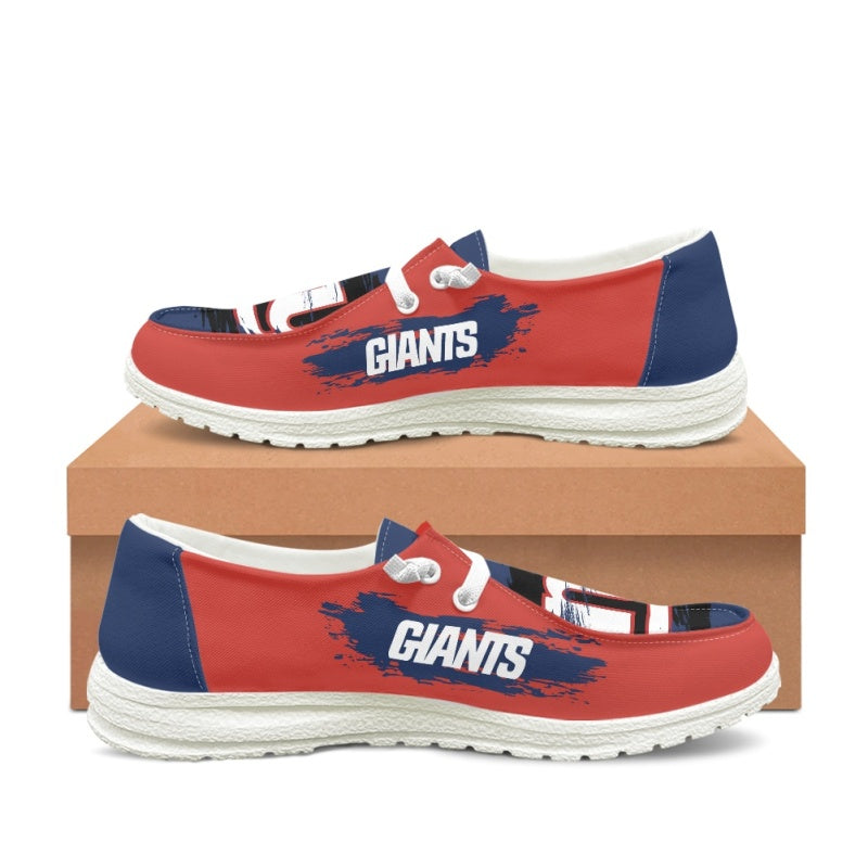 New York Giants V1 BZ15 Sneakers Shoes For Men Women Fans
