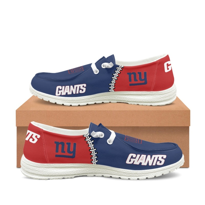 New York Giants V1 BZ15 Sneakers Shoes For Men Women Fans