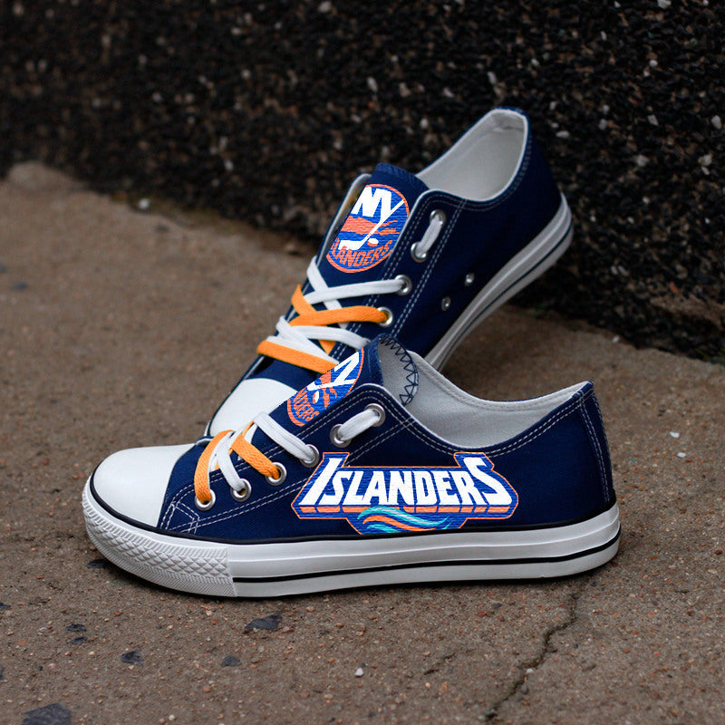 New Jersey Devils Low Top Canvas Sport Sneakers Shoes For Men Women Fans
