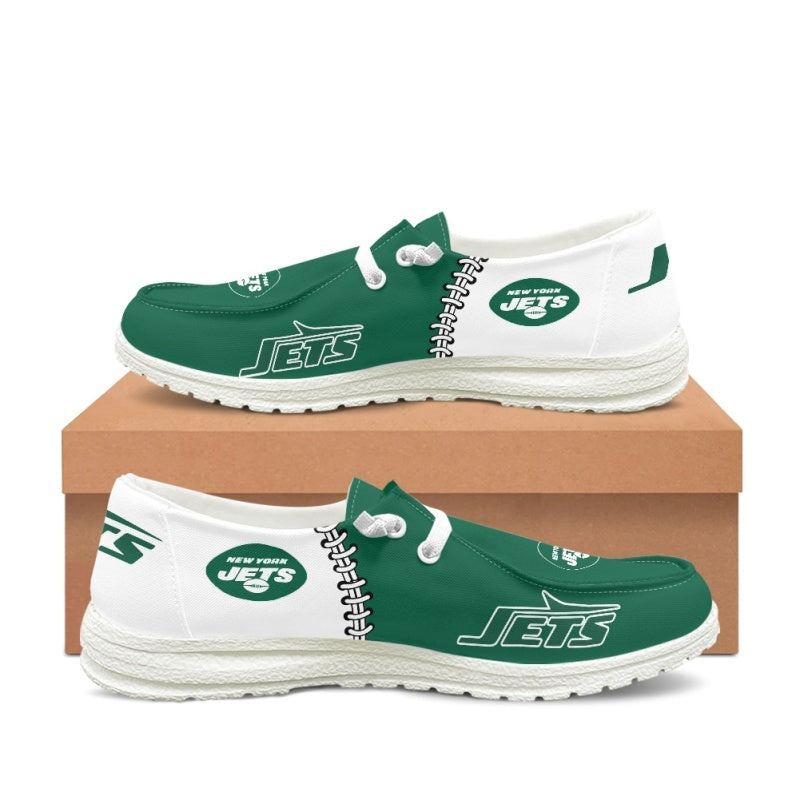 New York Jets V1 BZ15 Sneakers Shoes For Men Women Fans