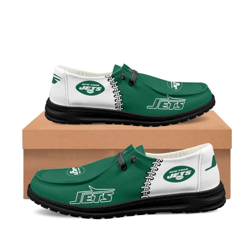 New York Jets V1 BZ15 Sneakers Shoes For Men Women Fans