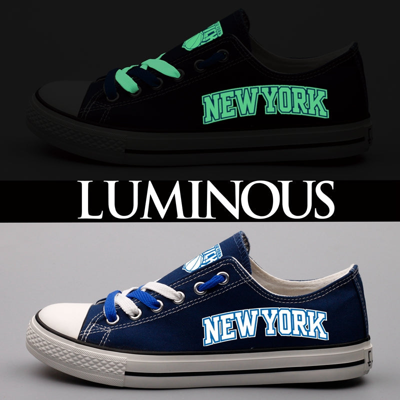 New York Knicks Atlanta Hawks Sport Sneakers Shoes For Men Women Fans
