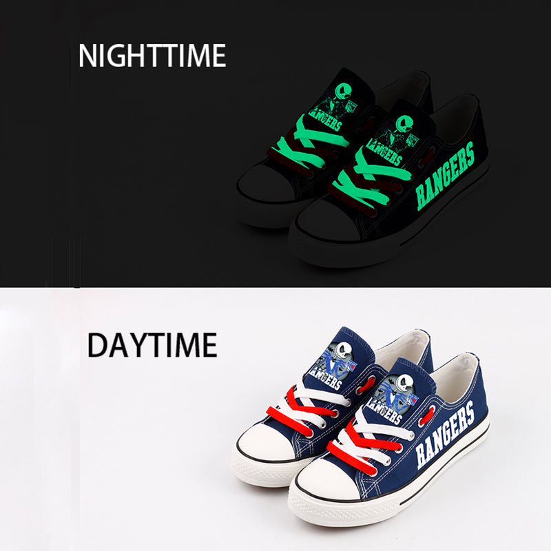 New York Rangers Low Top Canvas Sport Sneakers Shoes For Men Women Fans