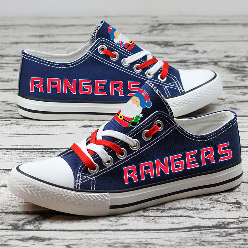 New York Rangers Low Top Canvas Sport Sneakers Shoes For Men Women Fans