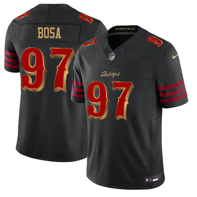 Nick Bosa Jersey #97 F.U.S.E. Football Limited Rivalry Series Stitched