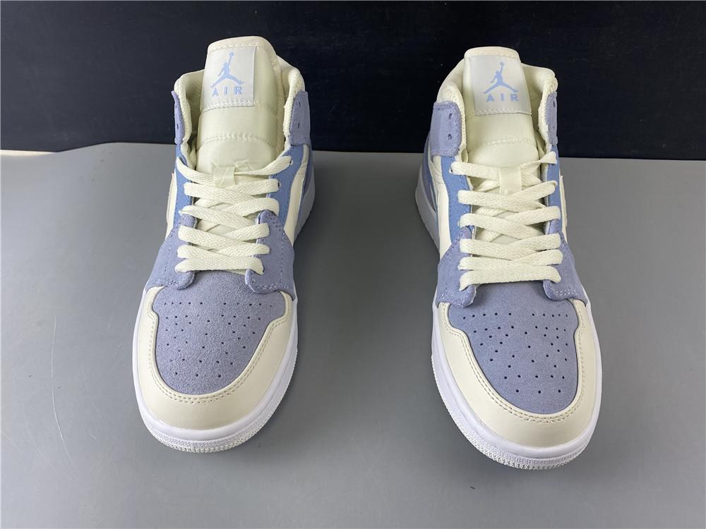 Air Jordan 1 Mid Mixed Textures Blue