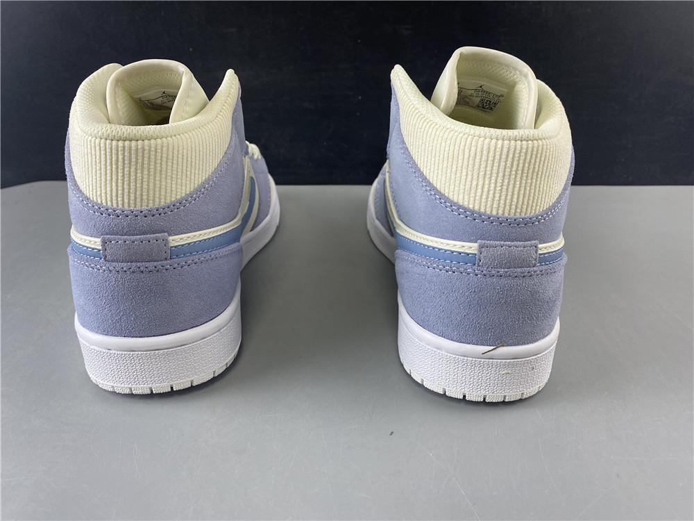 Air Jordan 1 Mid Mixed Textures Blue