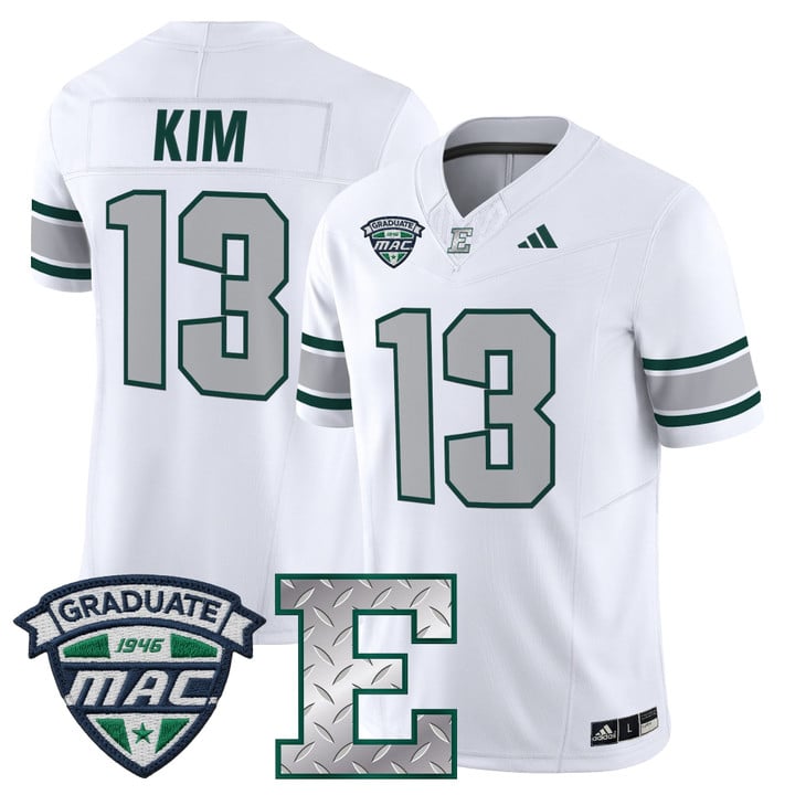 Noah Kim Jersey #13 Eastern Michigan Eagles 2025 Limited Stitched