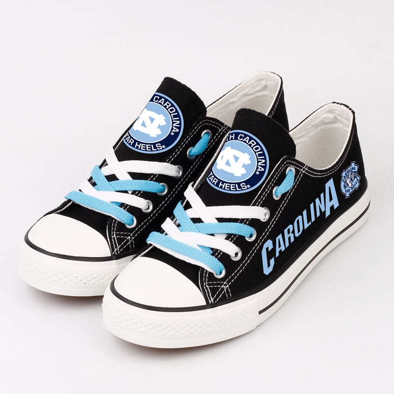 North Carolina Tar Heels Sport Sneakers Shoes For Men Women Fans