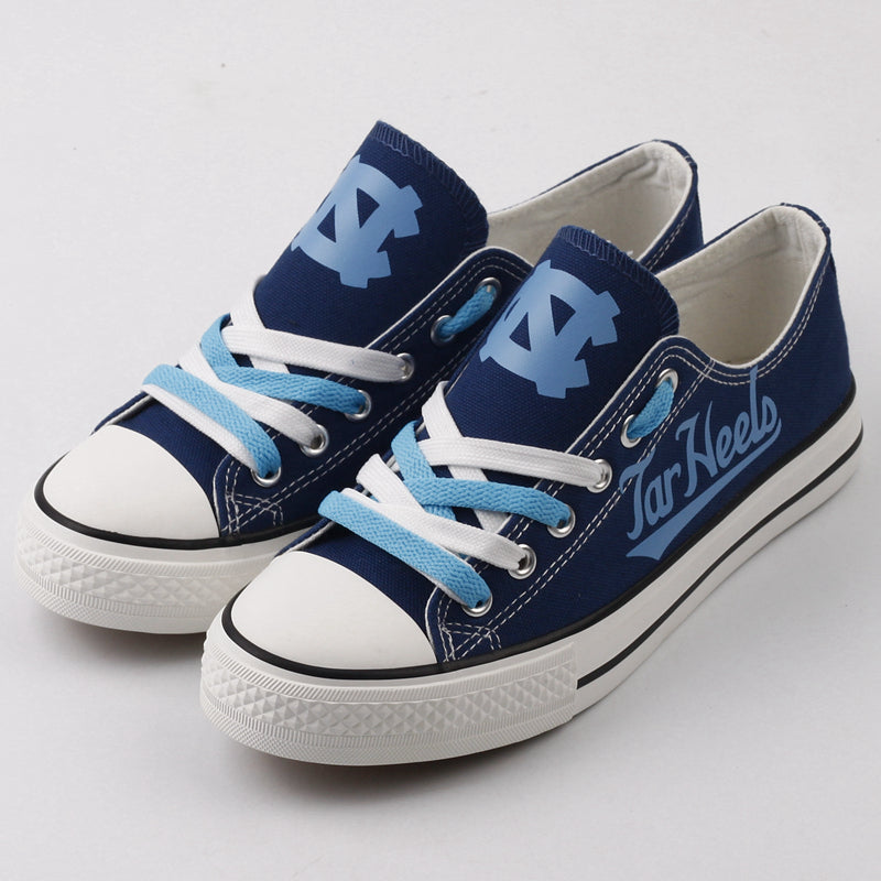North Carolina Tar Heels Sport Sneakers Shoes For Men Women Fans