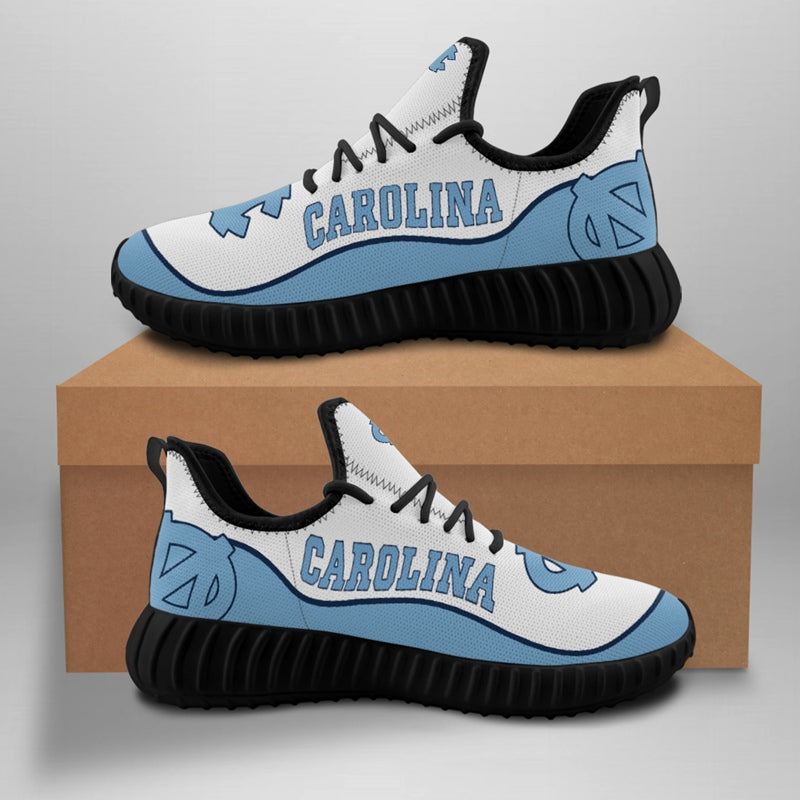 North Carolina Tar Heels NCAA Sneaker Shoes Hot Team For Men Women Fans