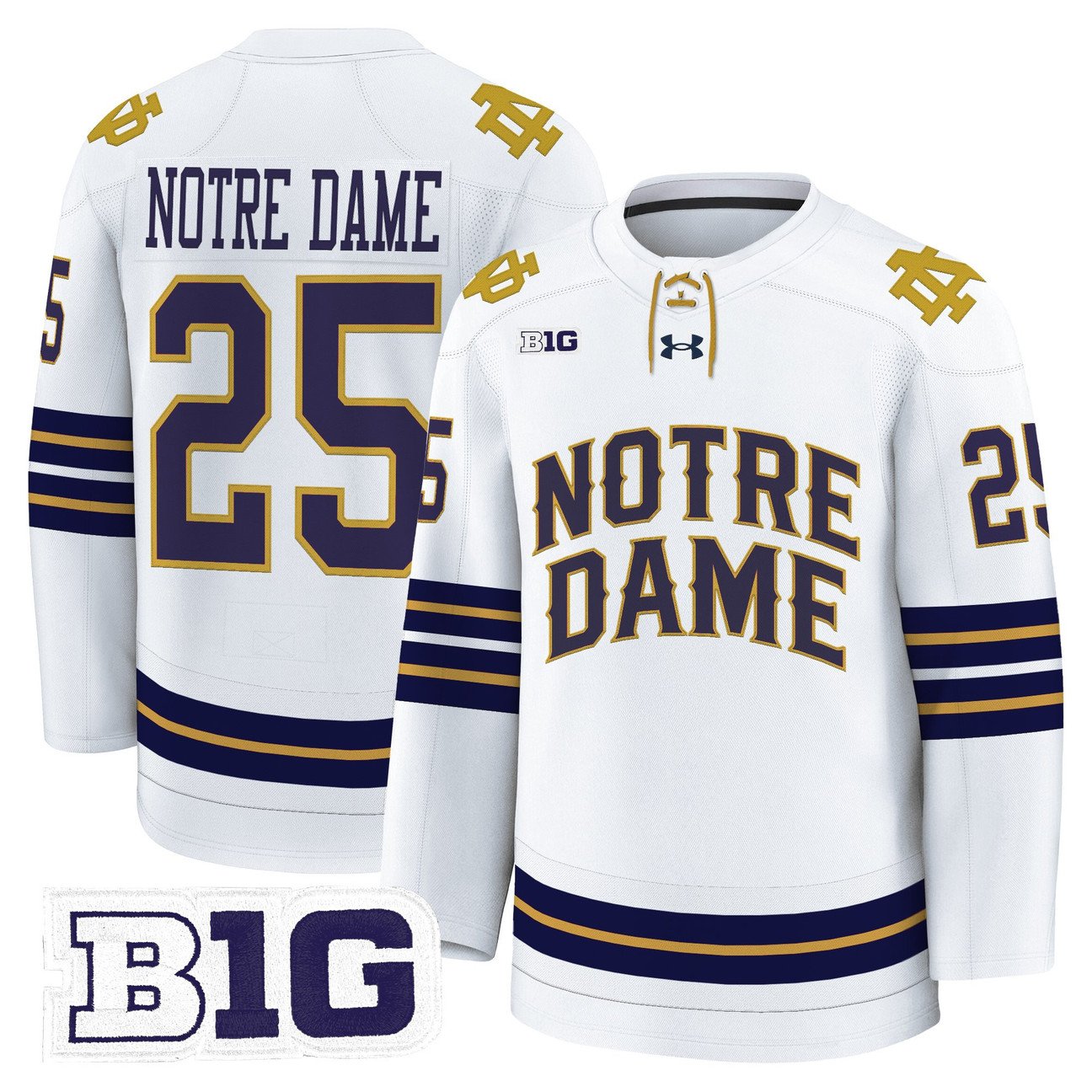 Notre Dame Jersey #25 Notre Dame Fighting Irish 2025-26 Premium Stitched