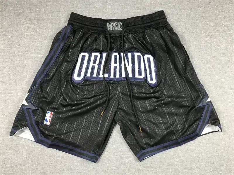 Orlando Magic 2022-23 Black City Edition Swingman Shorts - Basketball Shorts Store