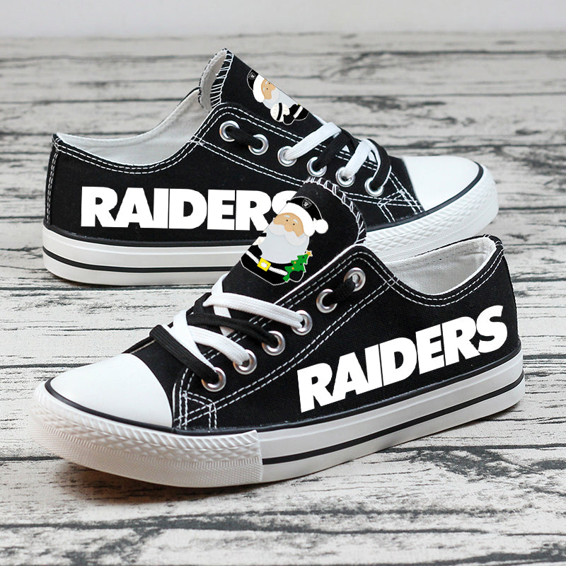 Oakland Raiders Sport Sneakers Shoes For Men Women Fans