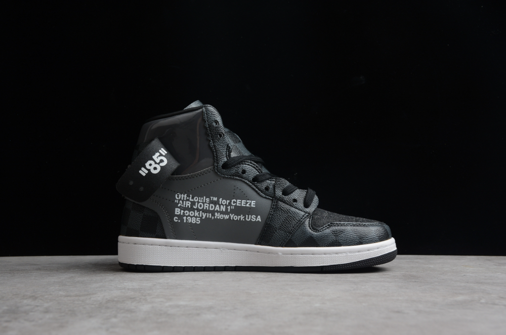 Off-White X Air Jordan 1 LV Black White