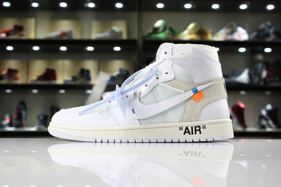Off-White X Air Jordan 1 Pure White