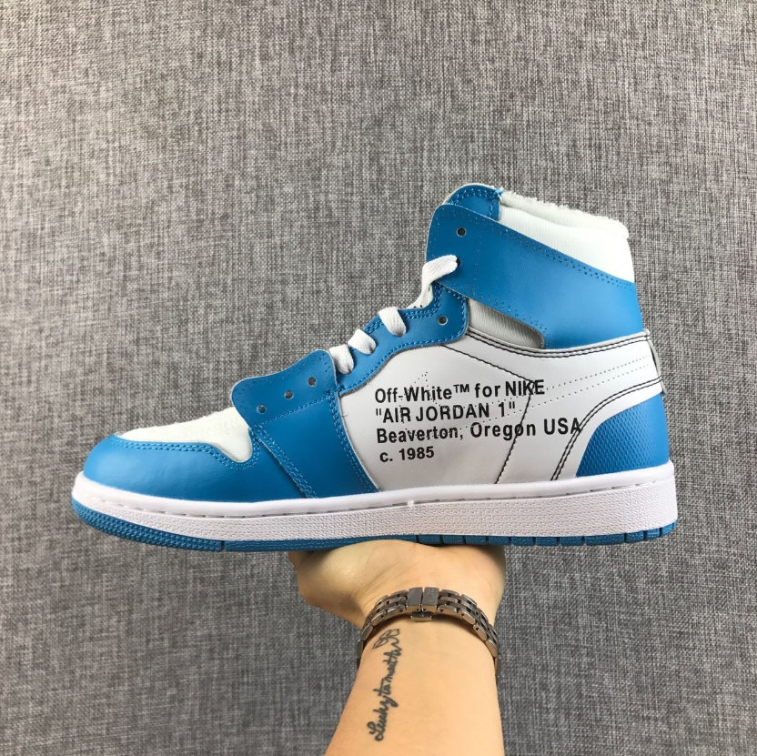 Off-White x Air Jordan 1 University Blue