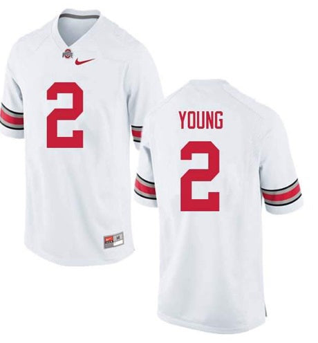 Ohio State Buckeyes #2 Chase Young NCAA College Football Jersey White