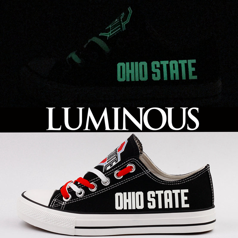 Ohio State Buckeyes Sport Sneakers Shoes For Men Women Fans