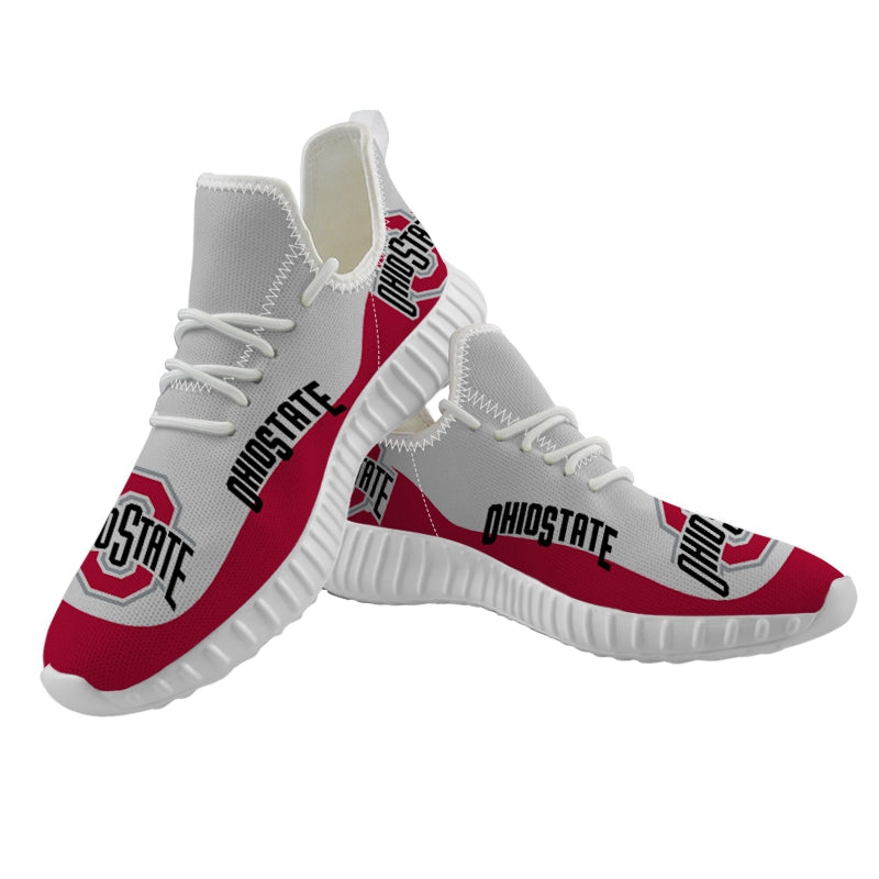 Ohio State Buckeyes NCAA Sneaker Shoes Hot Team For Men Women Fans