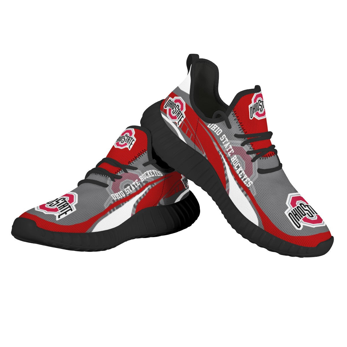 Ohio State Buckeyes NCAA Sneaker Shoes Hot Team For Men Women Fans
