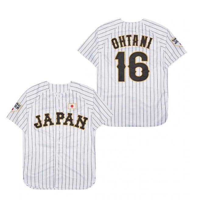 Ohtani Japan National Team Baseball Jersey White
