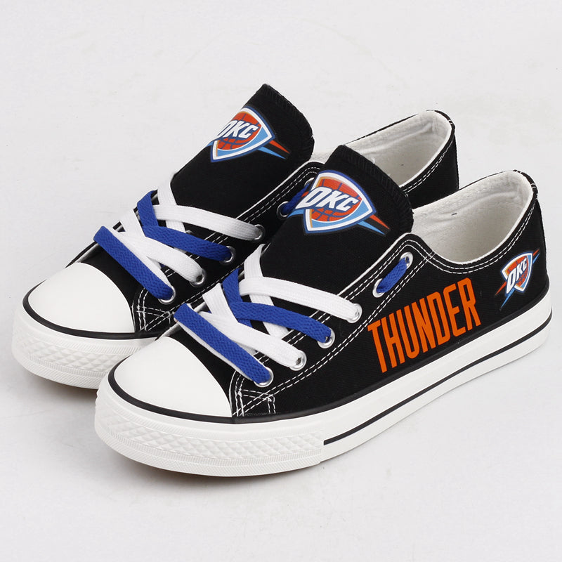 Oklahoma City Thunder Atlanta Hawks Sport Sneakers Shoes For Men Women Fans