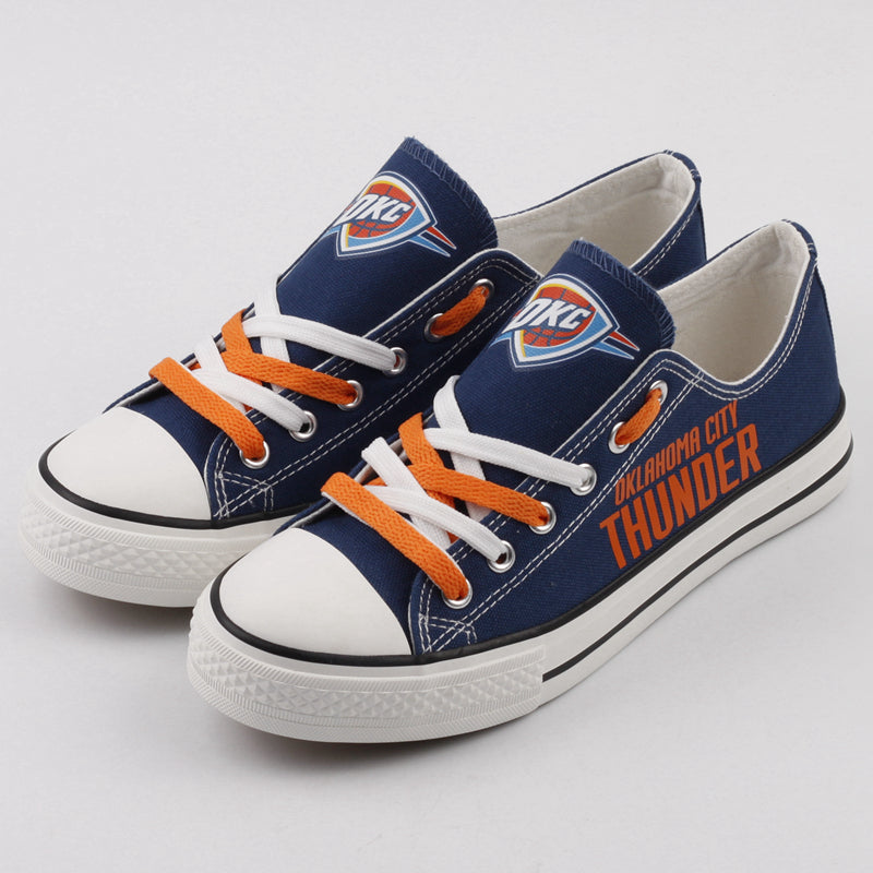 Oklahoma City Thunder Atlanta Hawks Sport Sneakers Shoes For Men Women Fans
