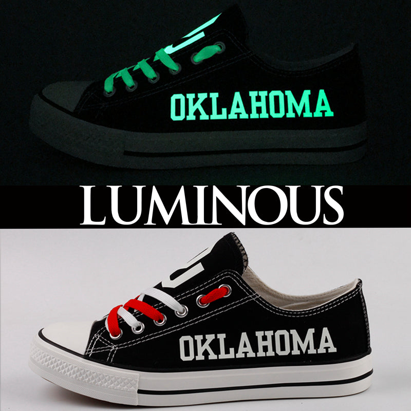 Oklahoma Sooners Sport Sneakers Shoes For Men Women Fans
