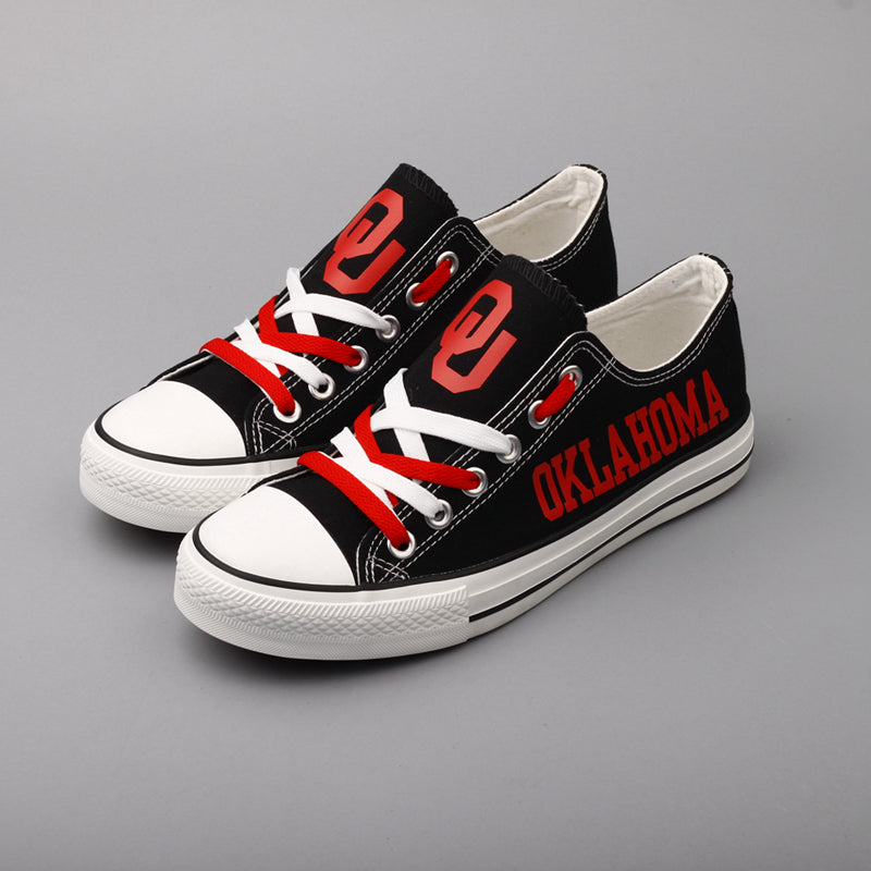 Oklahoma Sooners Sport Sneakers Shoes For Men Women Fans