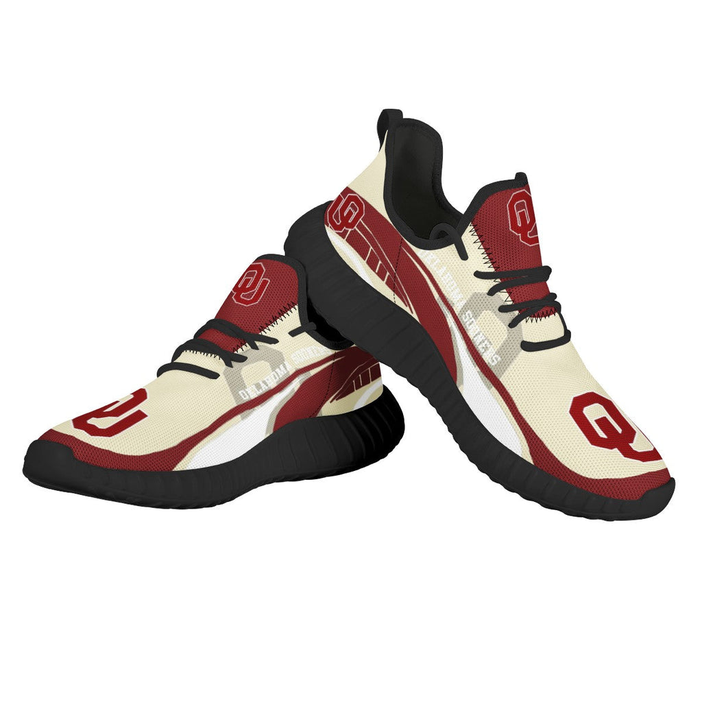 Oklahoma Sooners Sneaker Shoes Hot Team For Men Women Fans