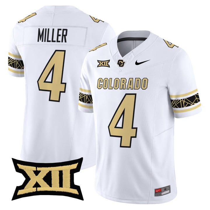 Omarion Miller Jersey #4 Colorado Buffaloes 2025 Vapor Limited V2 Stitched