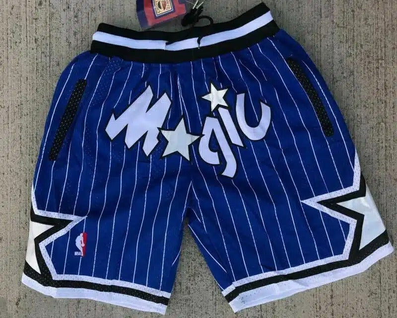 Orlando Magic Blue Hardwood Classics Shorts