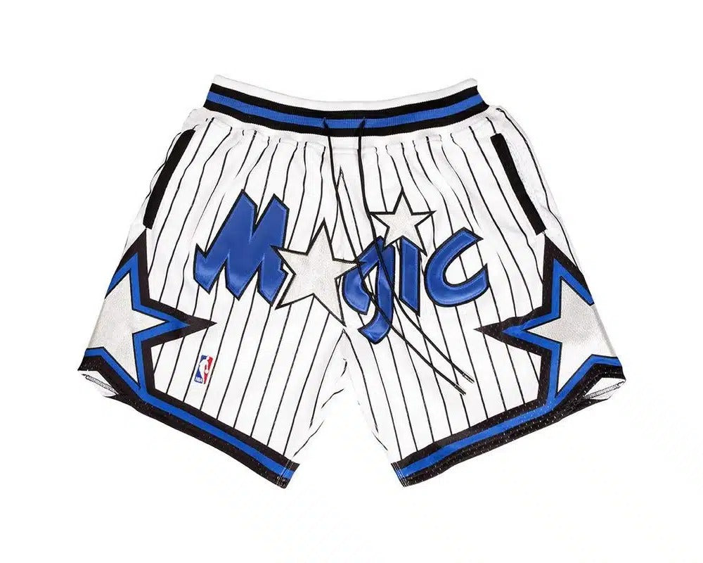 Orlando Magic White Hardwood Classics Shorts