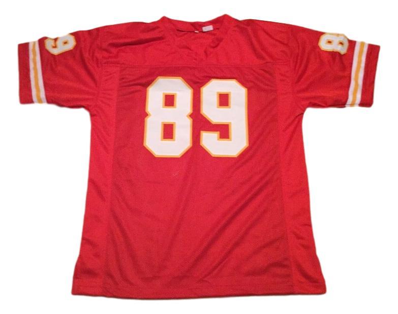 Otis Taylor CUSTOM STITCHED Unsigned Football Jersey Red