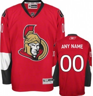 Ottawa Senators  Customized Red Jersey