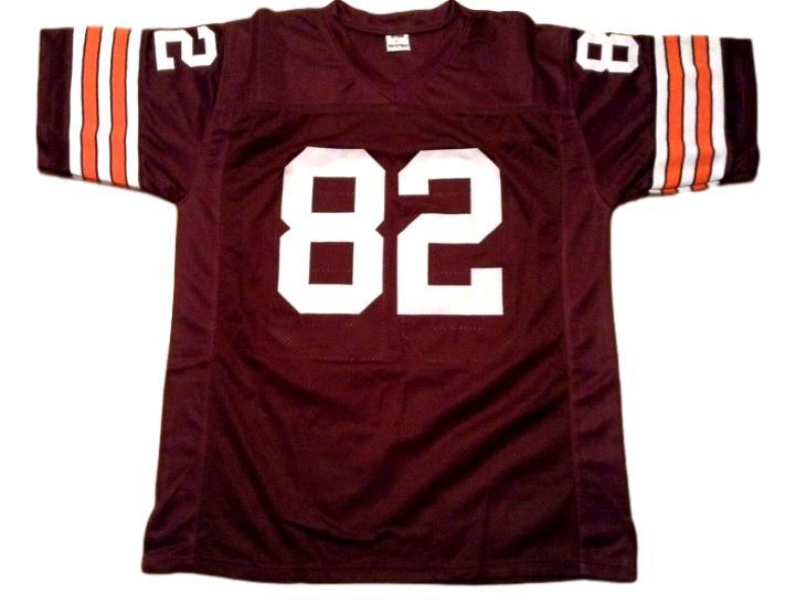 Ozzie Newsome CUSTOM STITCHED Unsigned Football Jersey Brown