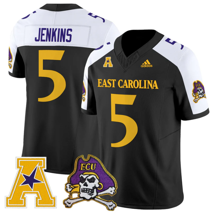 Parker Jenkins Jersey #5 East Carolina Pirates 2025 Limited Stitched