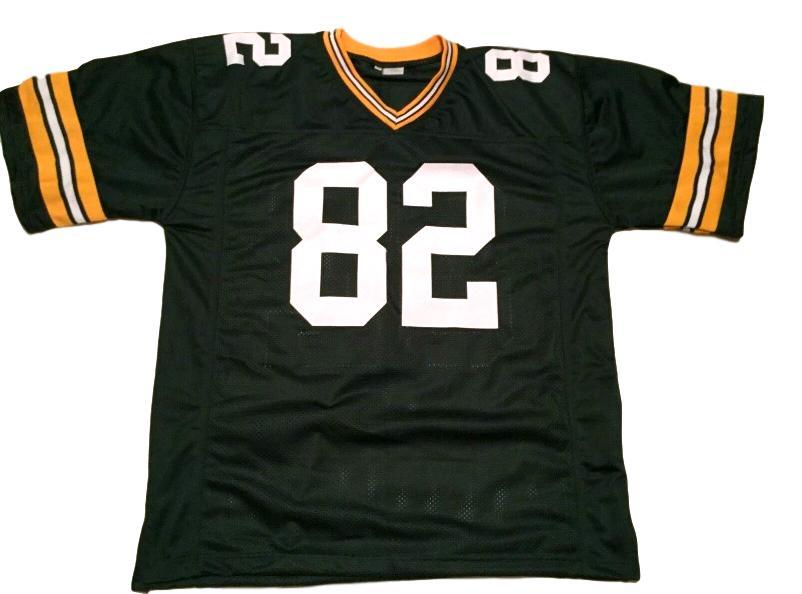Paul Coffman CUSTOM STITCHED Unsigned Football Jersey Green