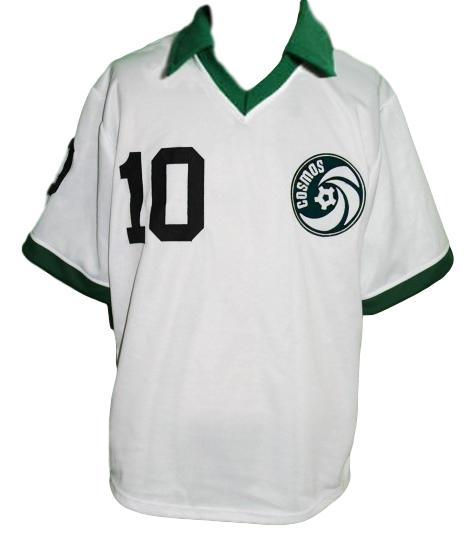 Pele NY Cosmos New Soccer Football Jersey White