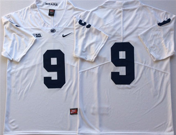 Penn State Trace McSorley Jersey #9 College Football Game White No Name