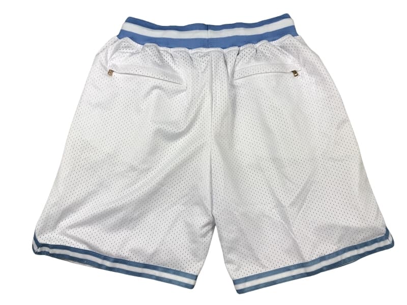 Perc O’Cet #30 Basketball Shorts White