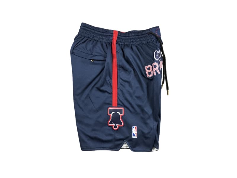 Philadelphia 76ers 2023-24 Navy Shorts