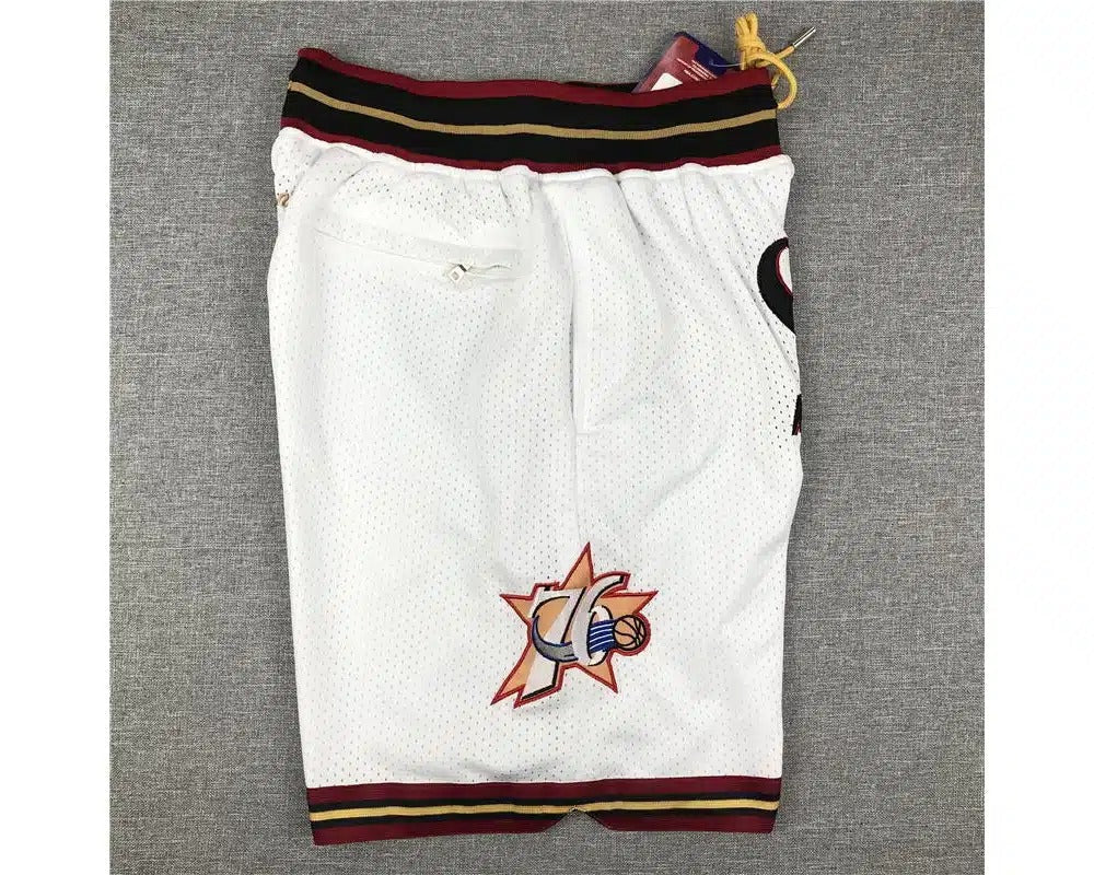 Philadelphia 76ers Shorts White